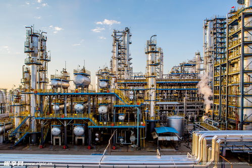 化工廠攝影圖 工業生產